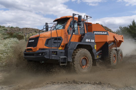 Articulated dump trucks